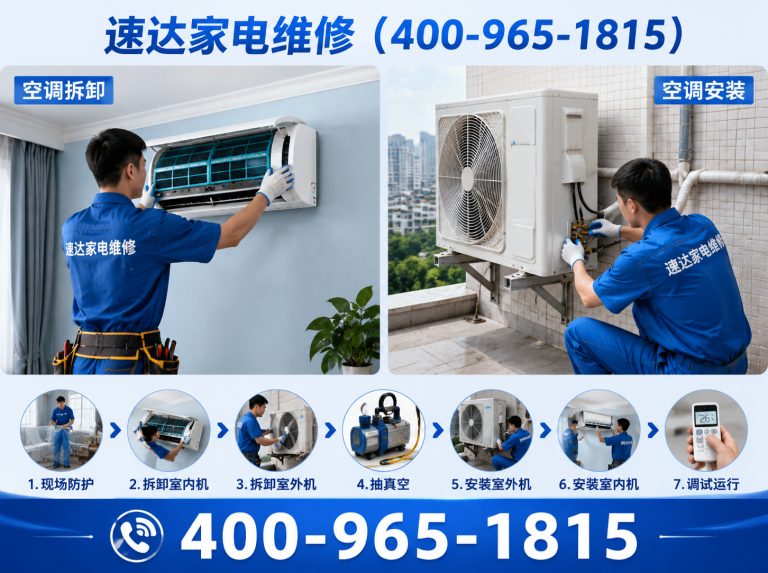 鸡西空调拆装展示图